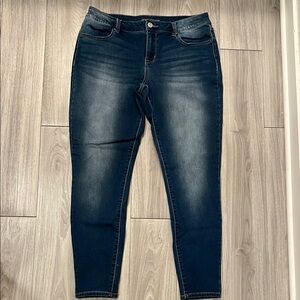 Maurices - Blue Skinny Jeans Faded Wash